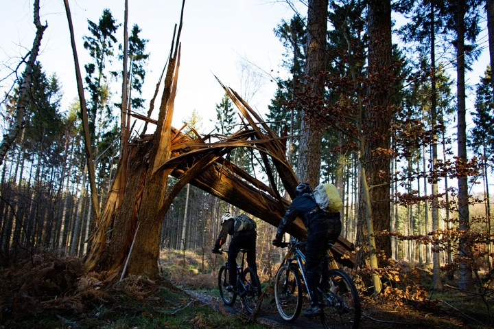 Rude efter stormen Allen